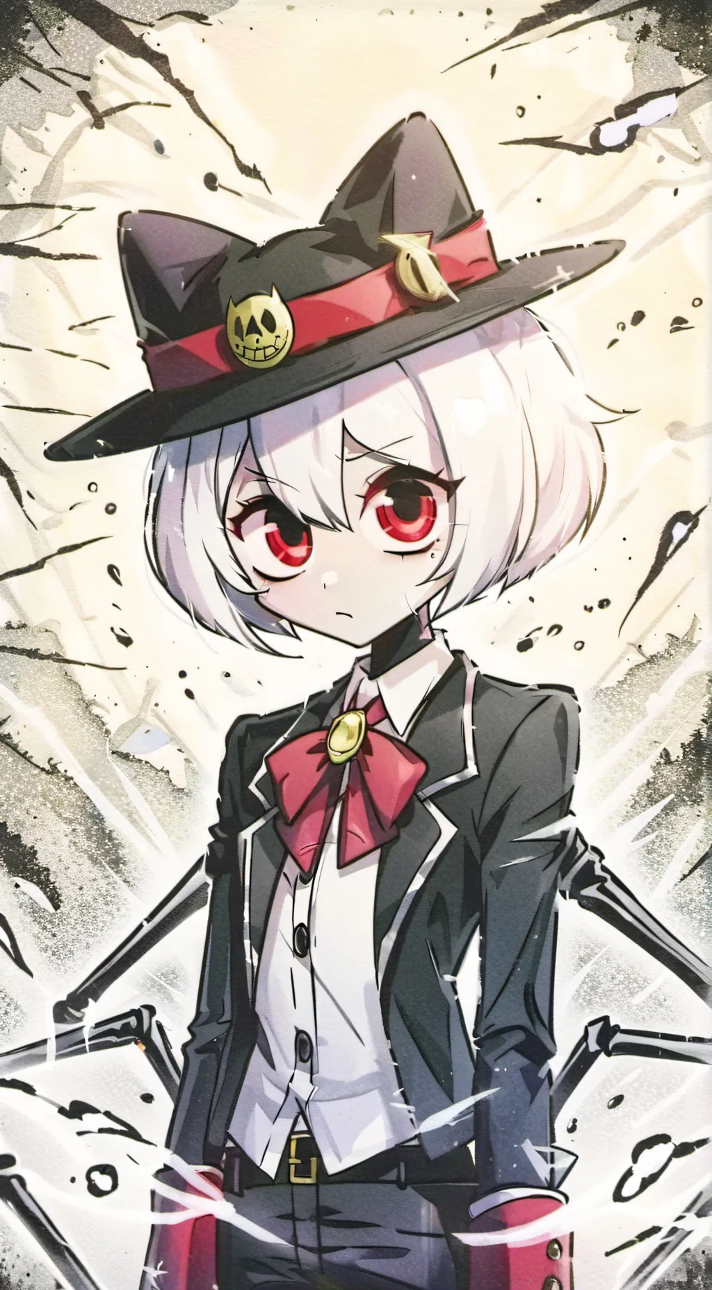 ai character: dusty star background