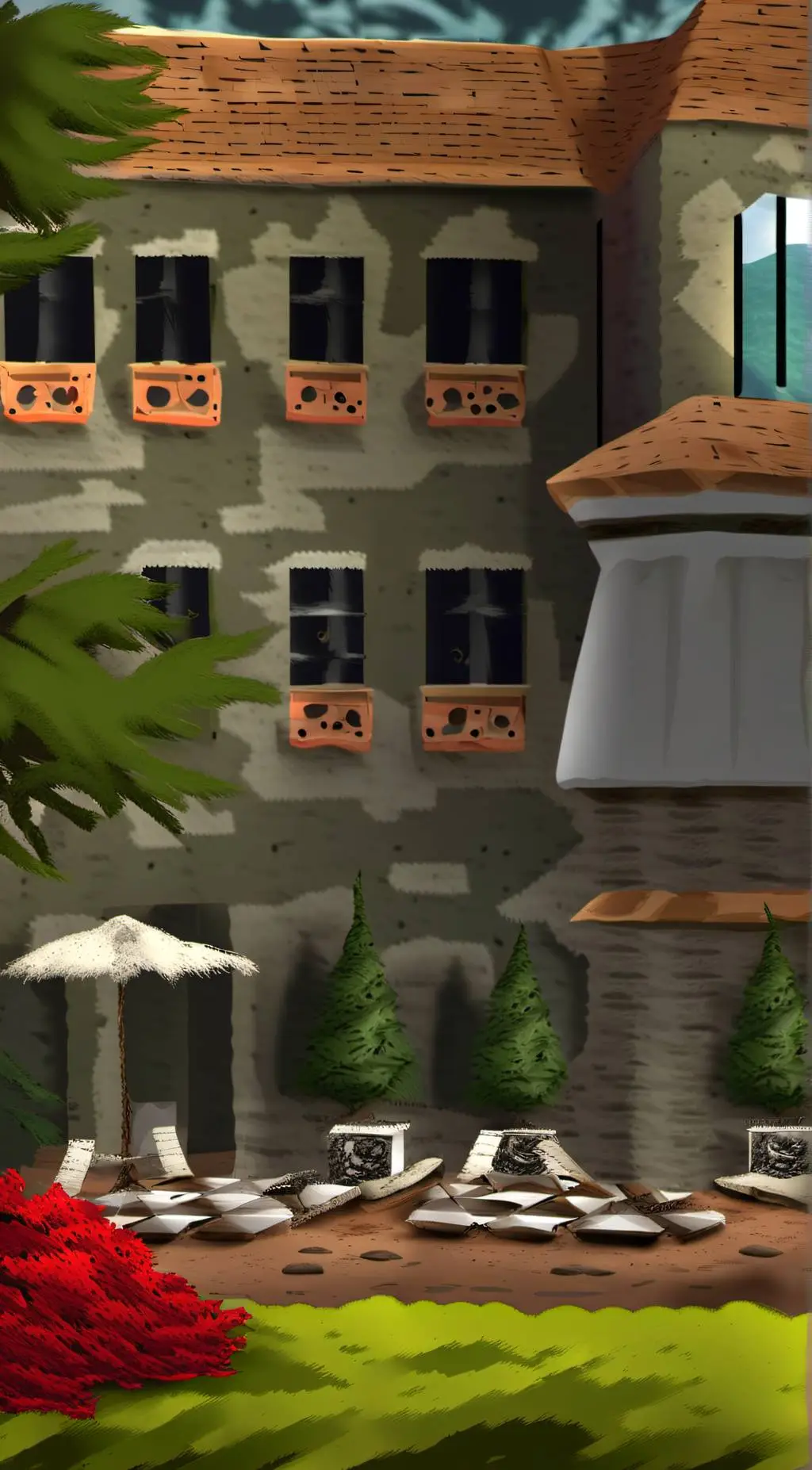 ai character: Hazbin hotel  background