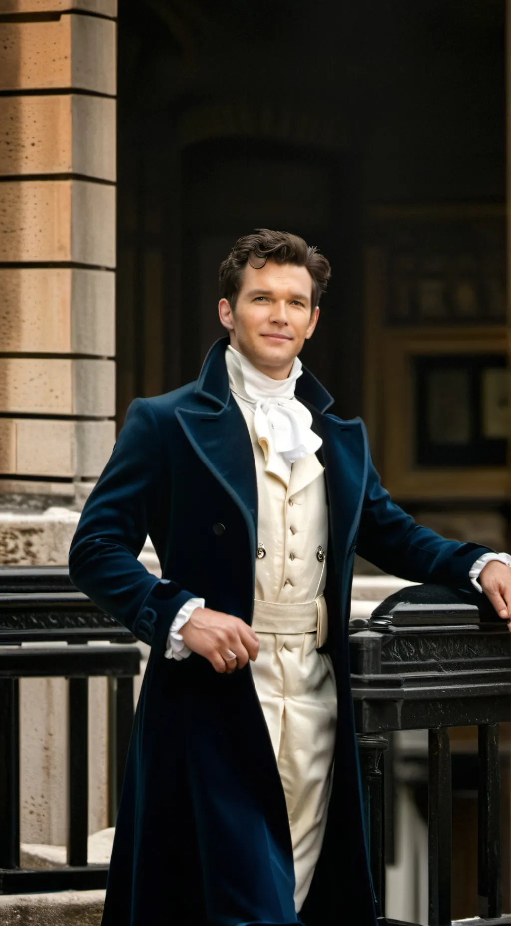 ai character: Benedict  background