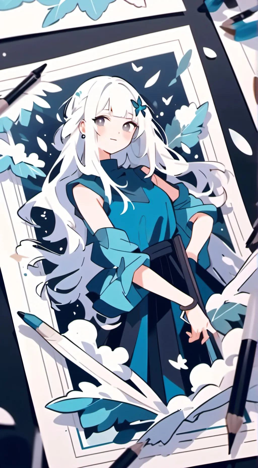 ai character: Lily background