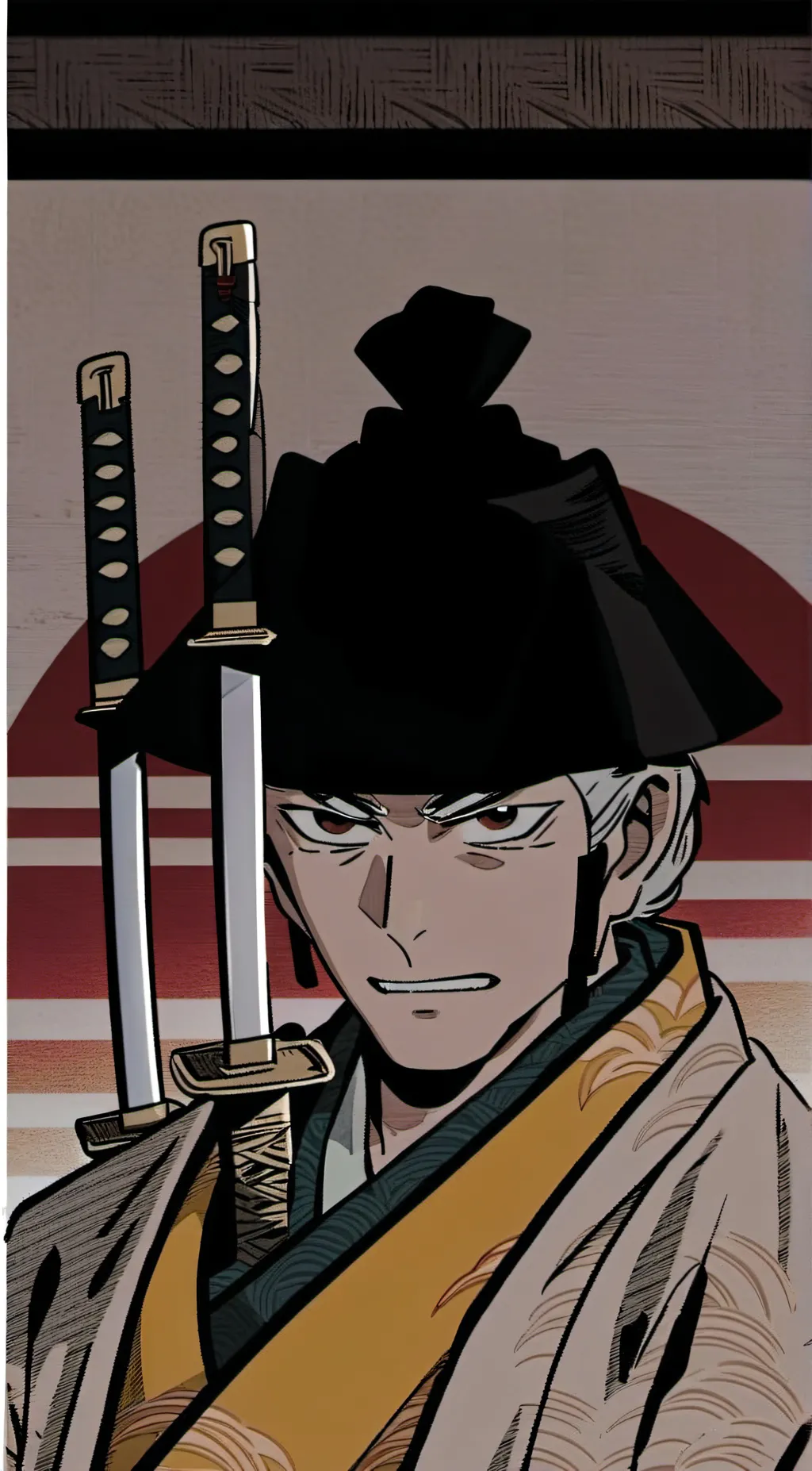 ai character: Satoshi background