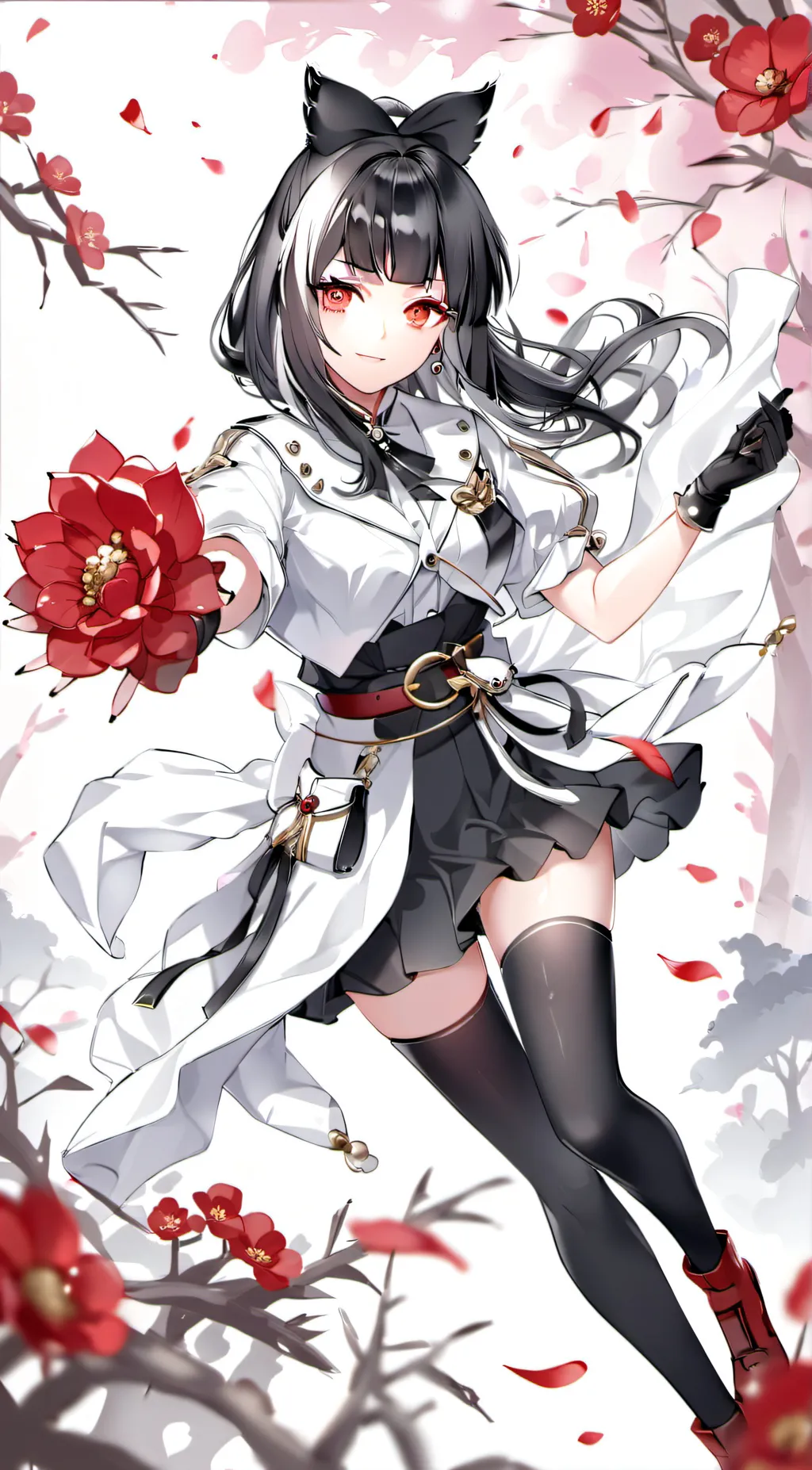 ai character: hinata  background