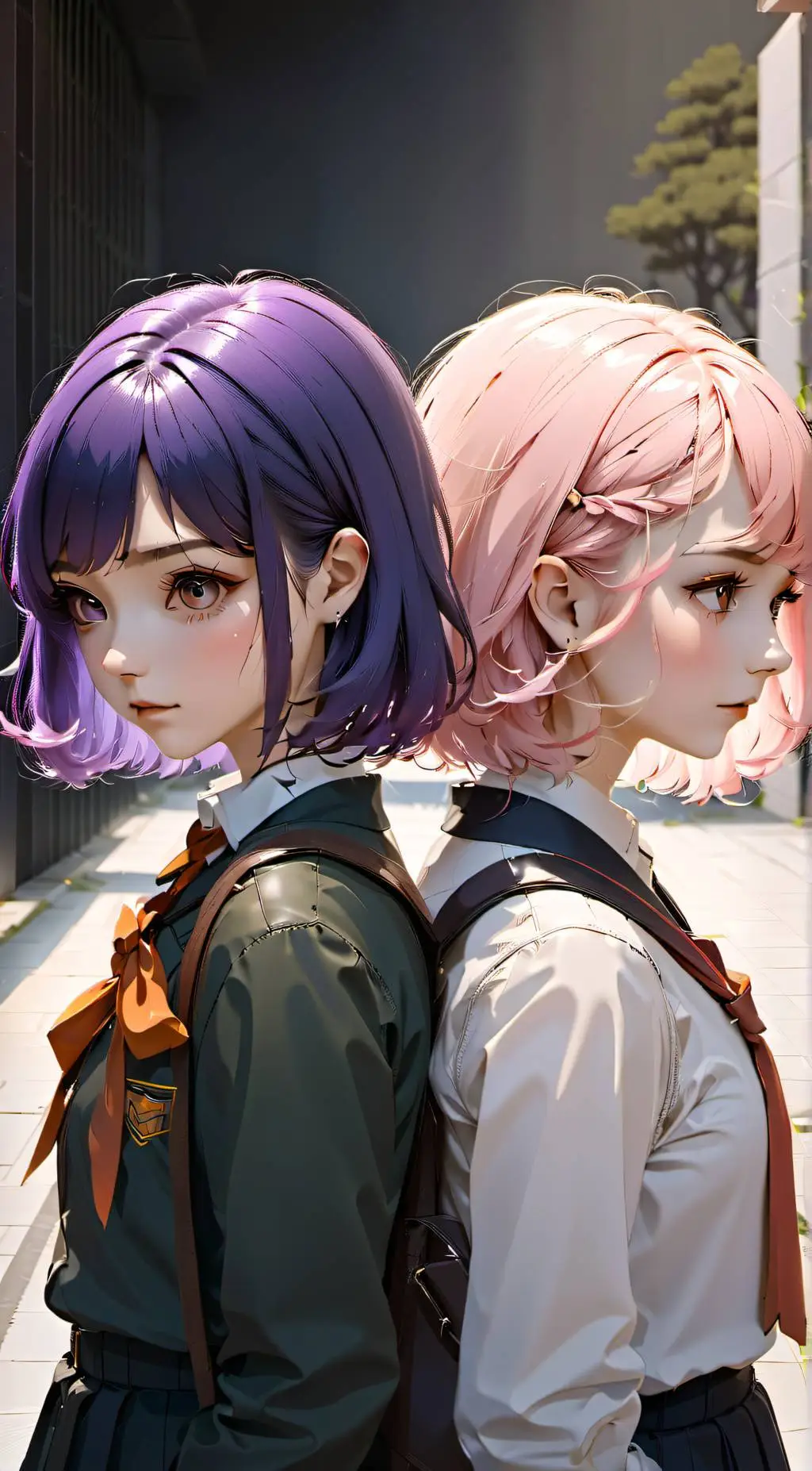 ai character: Doki fight! background