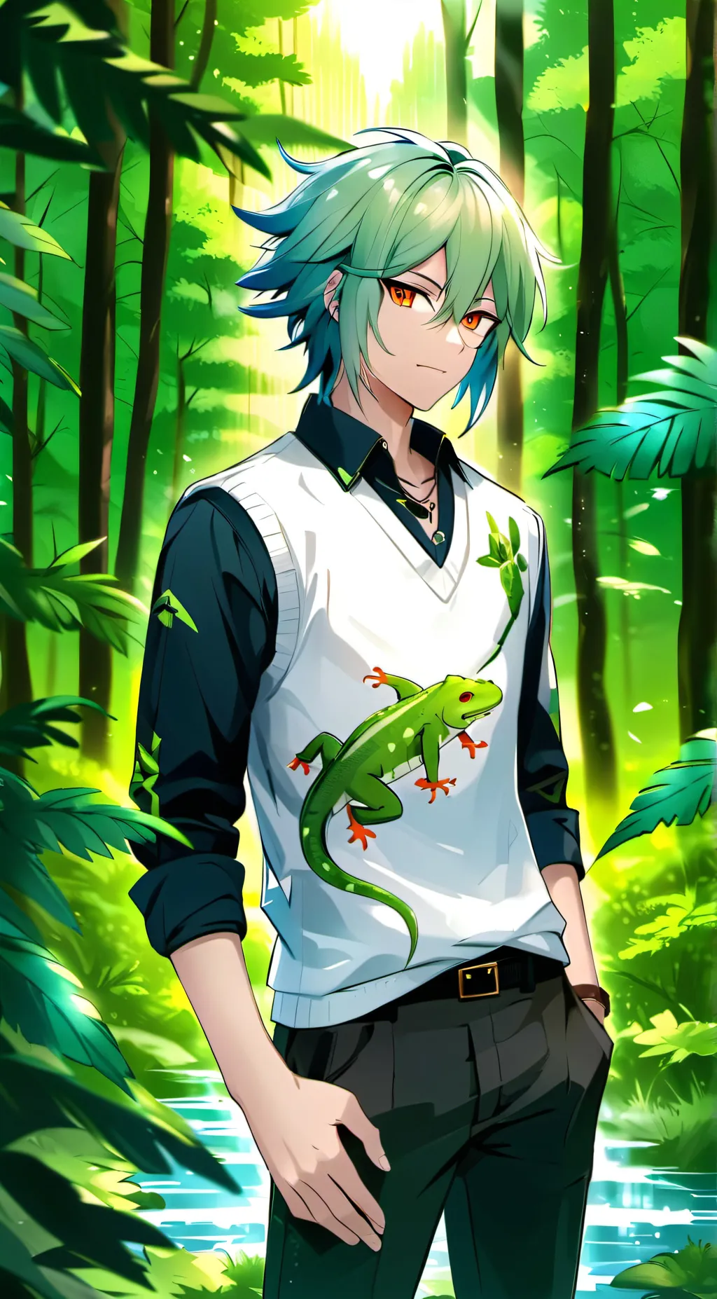 ai character: Lloyd background