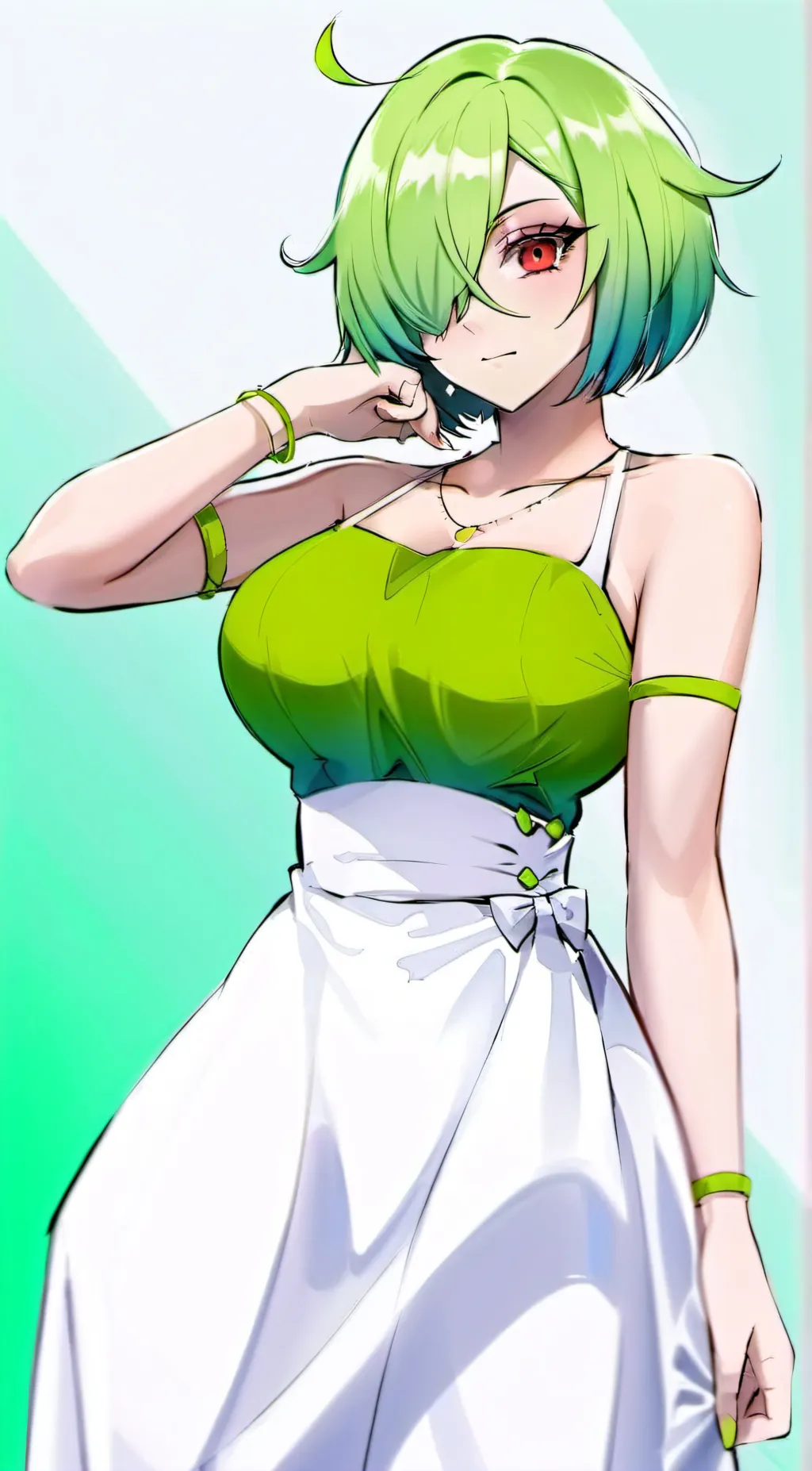 ai character: Gadevoir (humana) background