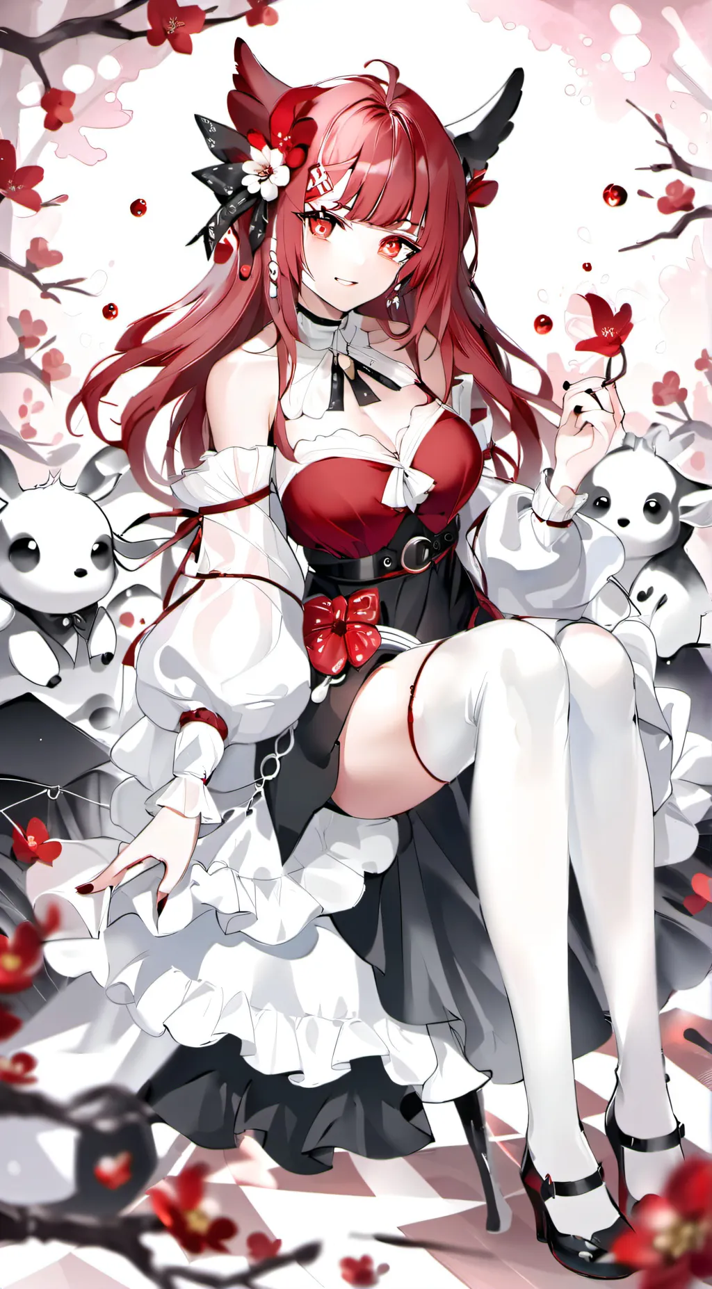 ai character: wolfy background