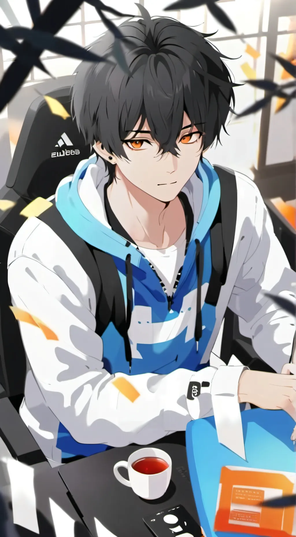 ai character: Arie  background