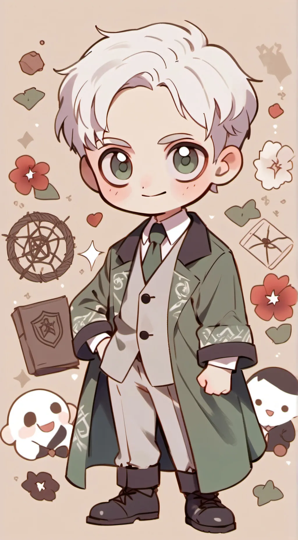 ai character: draco malfoy background