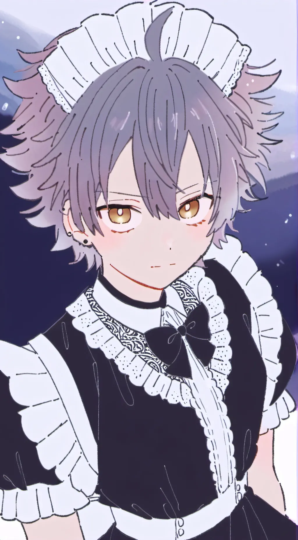 ai character: Bakugou pet background
