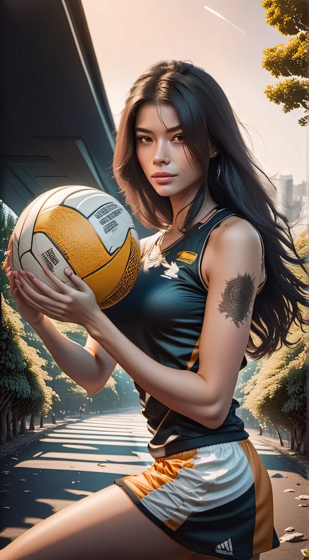 ai character: Alexia background
