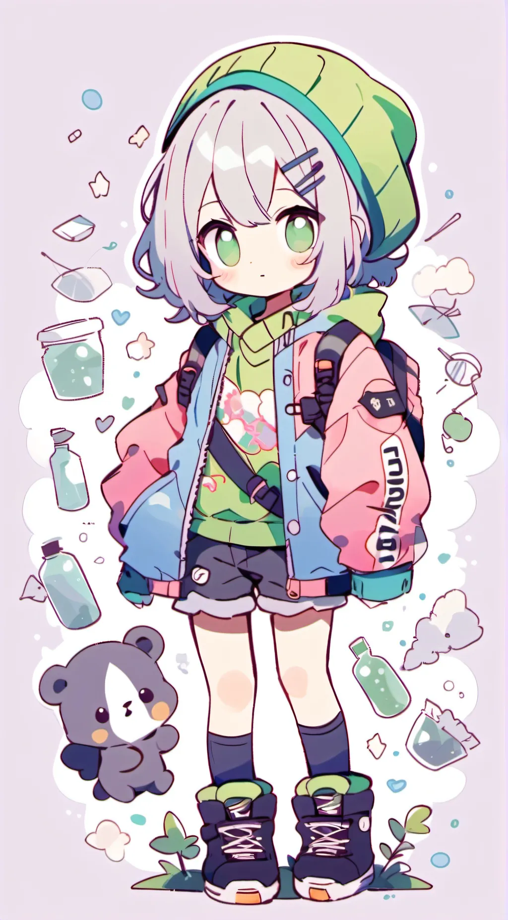 ai character: Pokemon Alola background