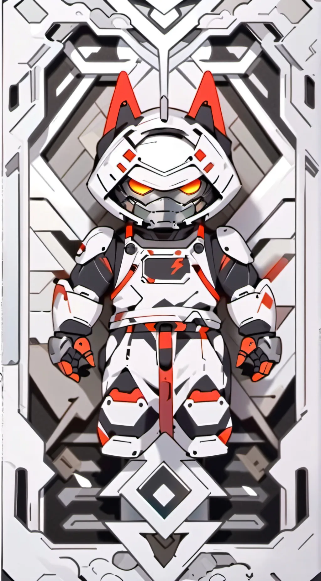 ai character: Robot  background