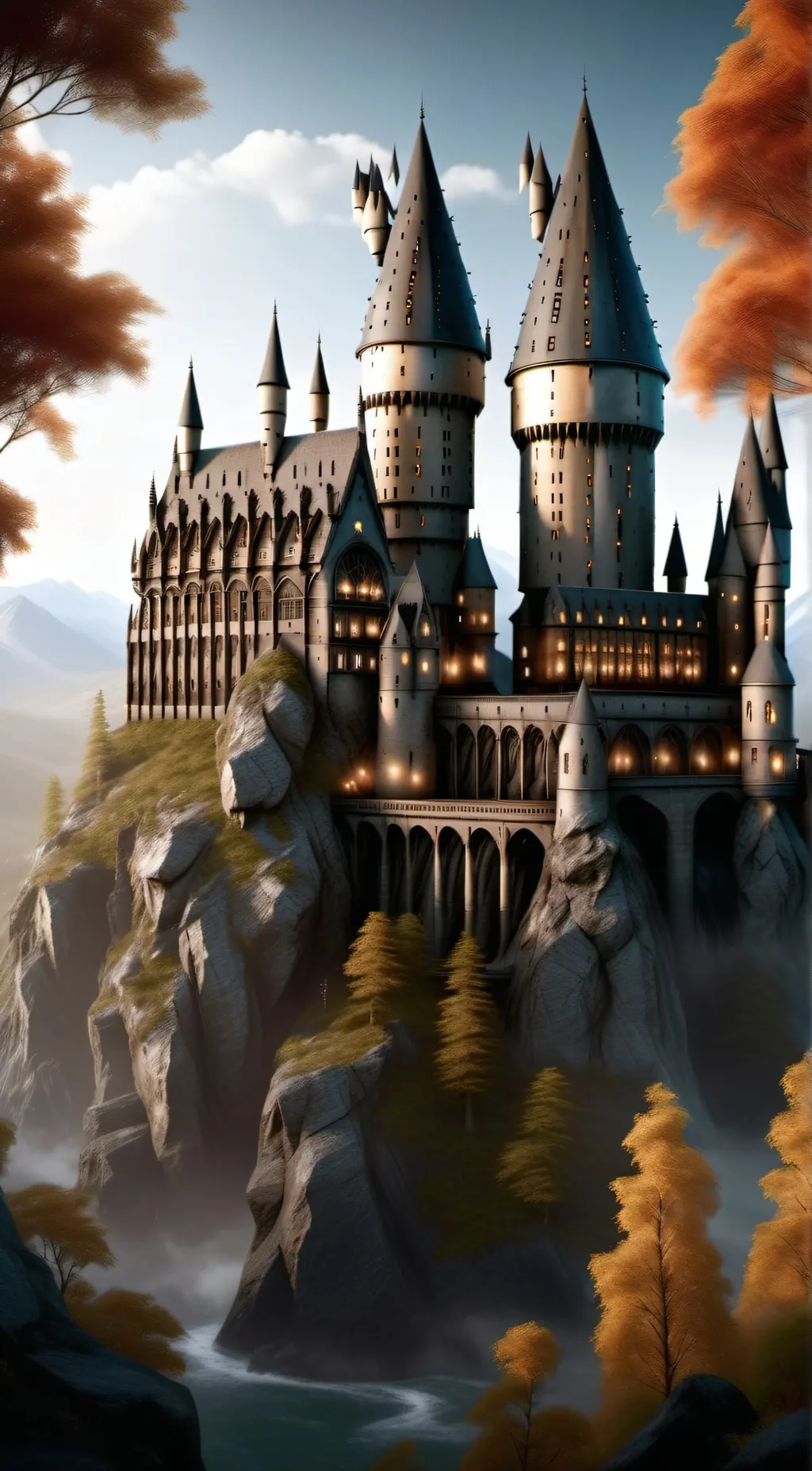 ai character: Hogwart background