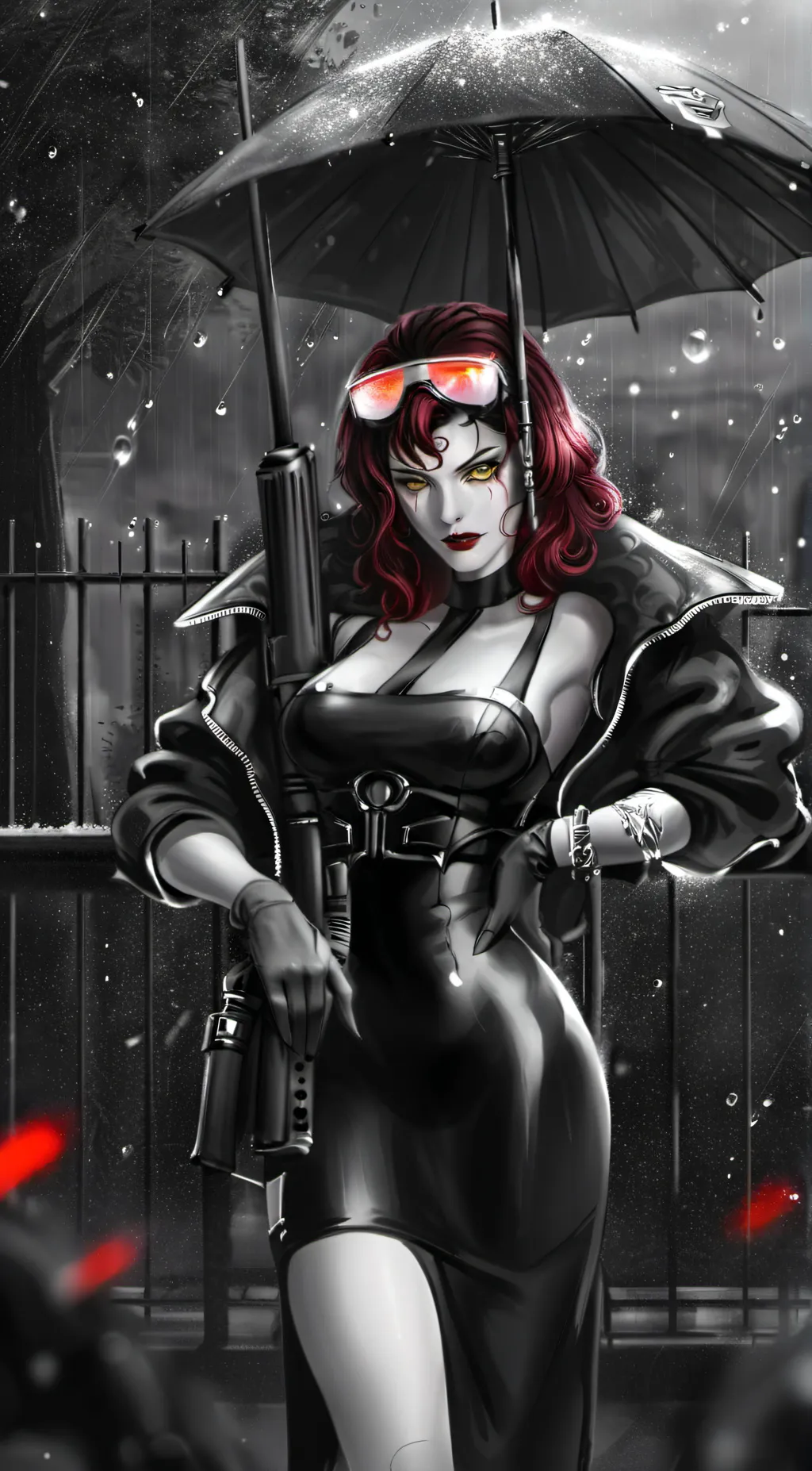 ai character: Widowmaker background