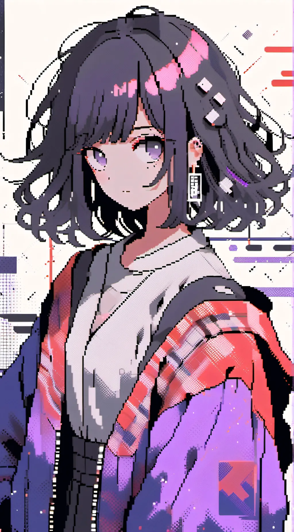 Talkie AI - Chat with glitch girl