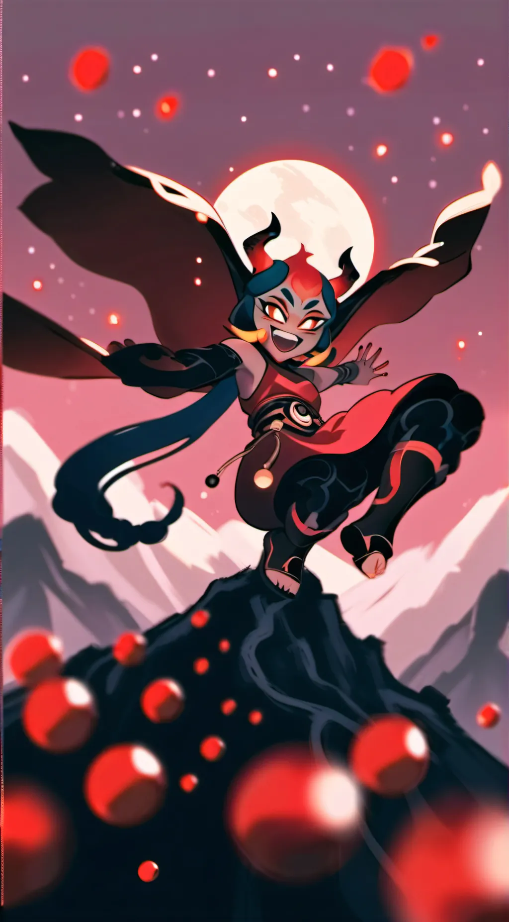 ai character: Velvette HH background