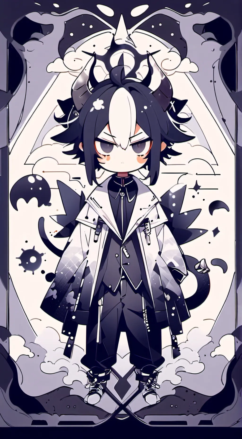 ai character: your lil gourdian~ background