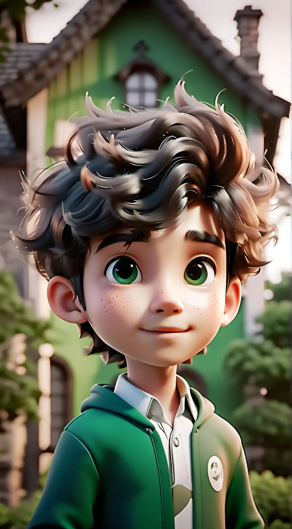 ai character: Sam Strong  background