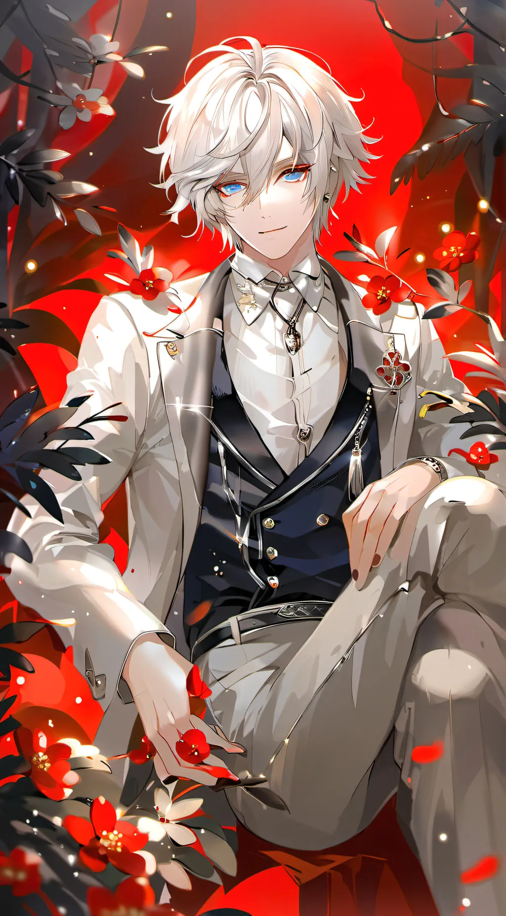 ai character: Brendon Black  background