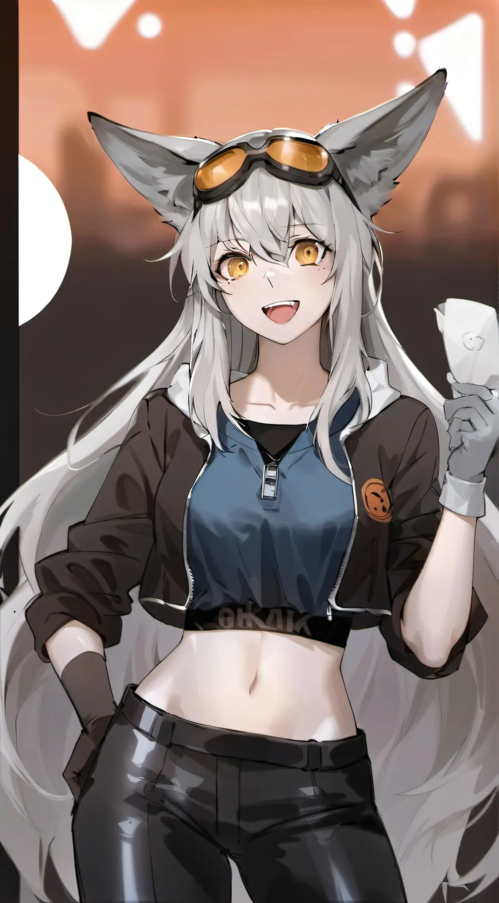 ai character: Lyra background