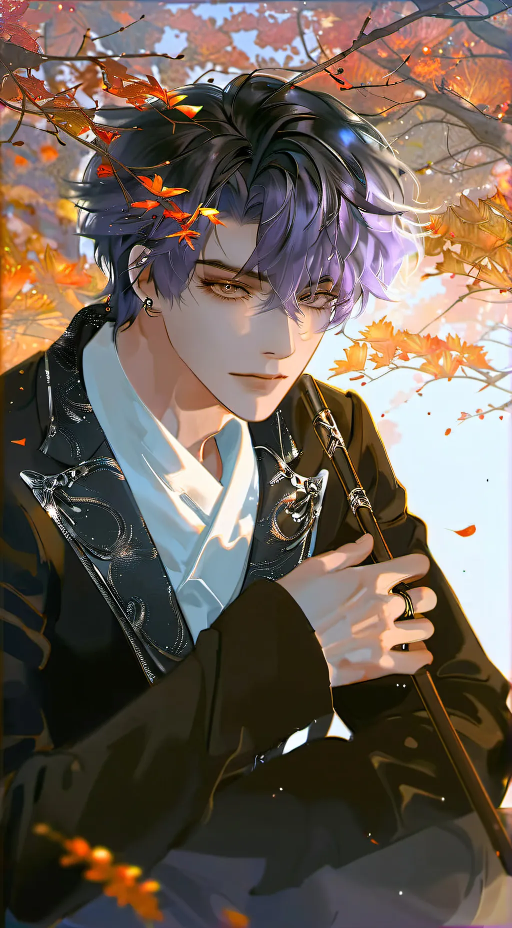 ai character: Hitoshi shinsou. background