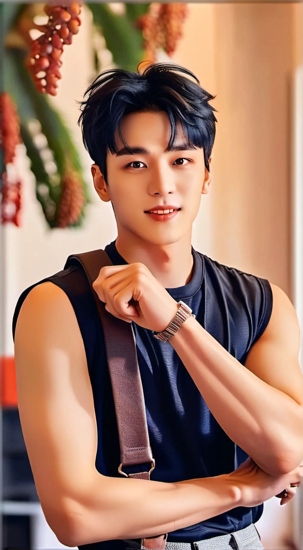 ai character: kim min seo background