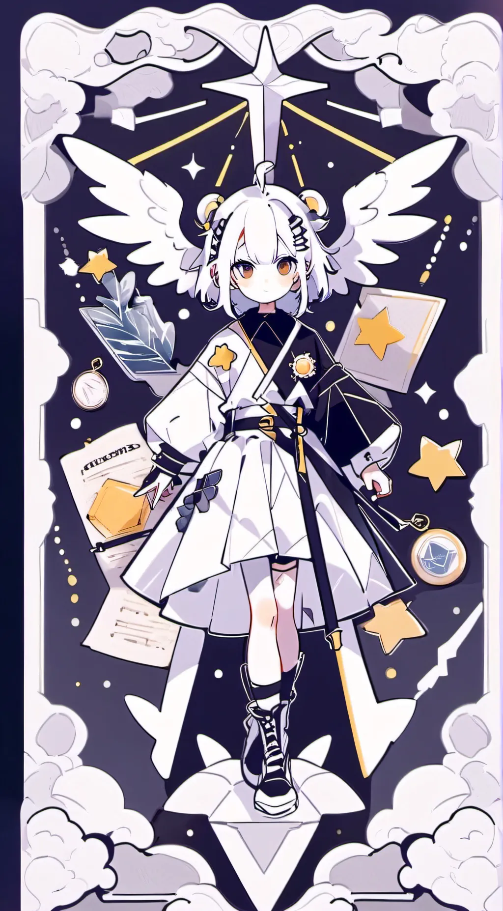 ai character: Sister background