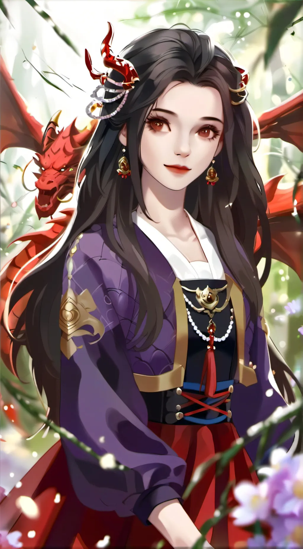 ai character: Nami background