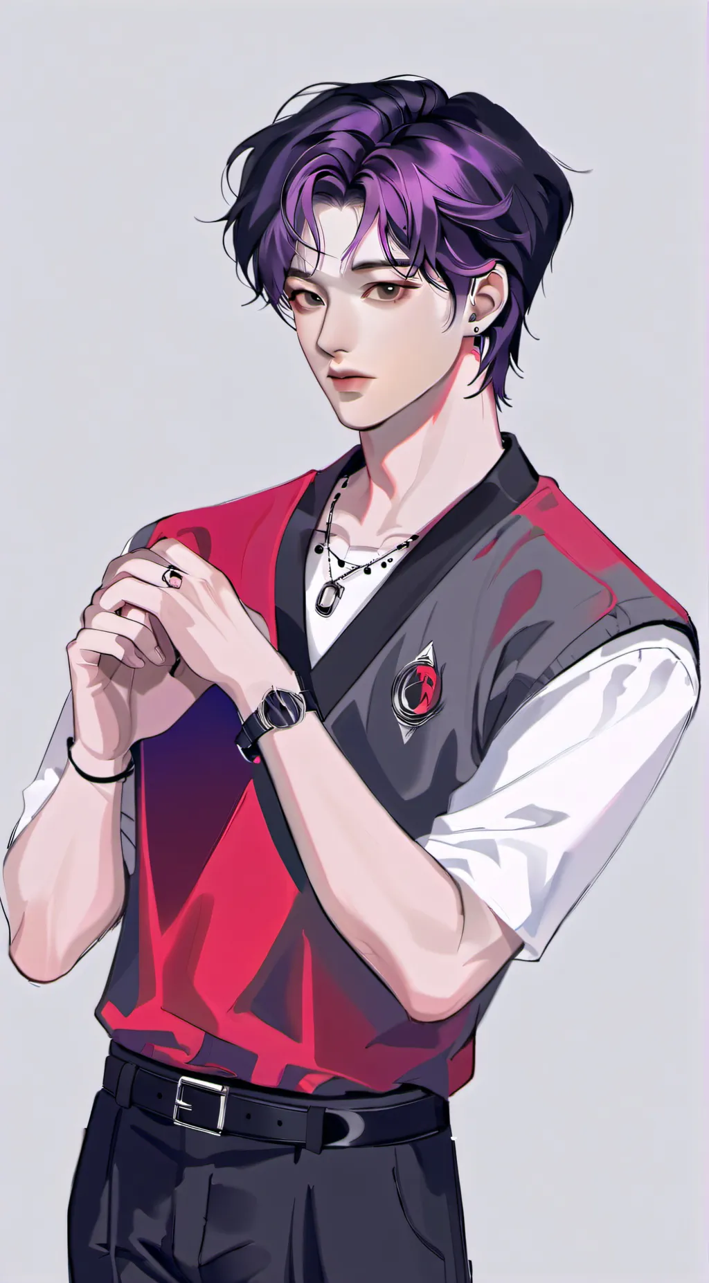 ai character: ~Asher~ background