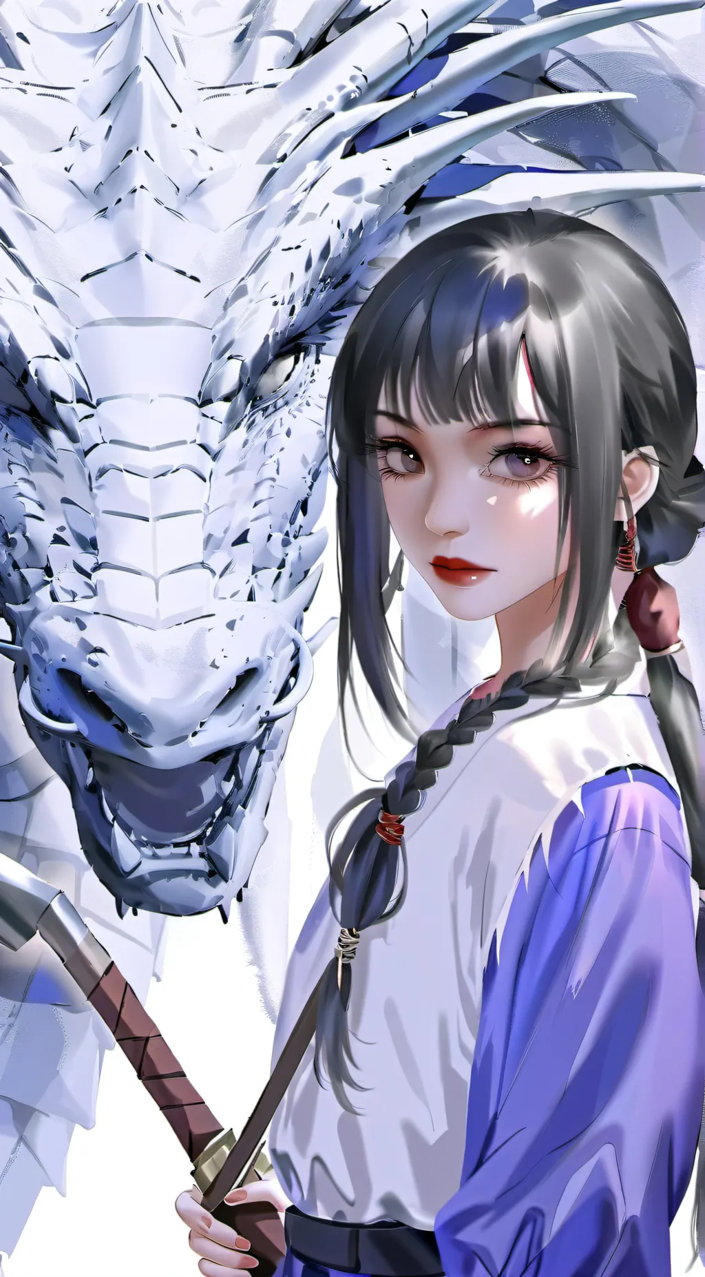 ai character: Sakura background
