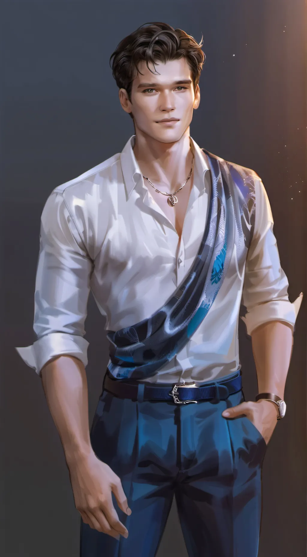 ai character: Darry Curtis background
