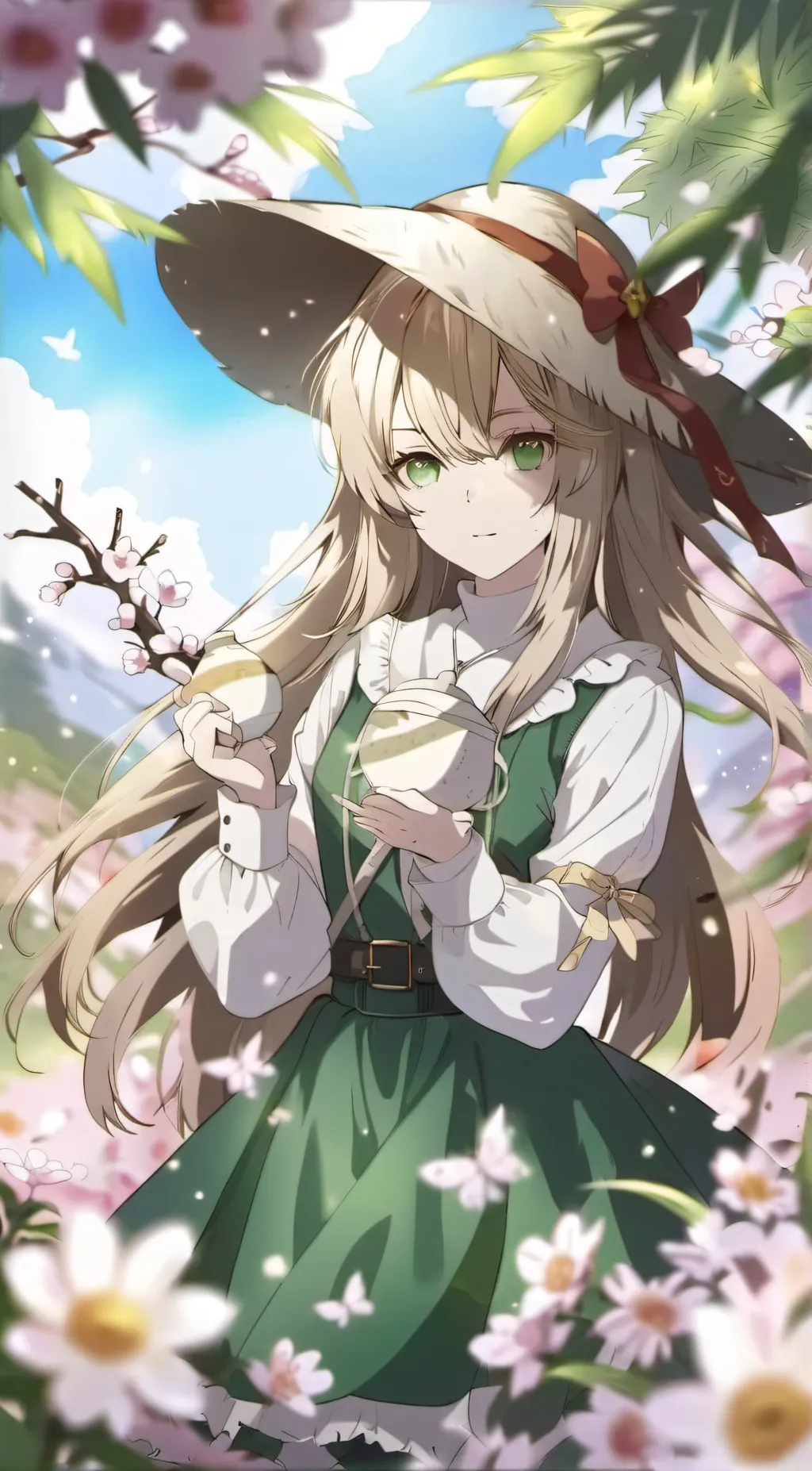 ai character: 艾茉莉 background
