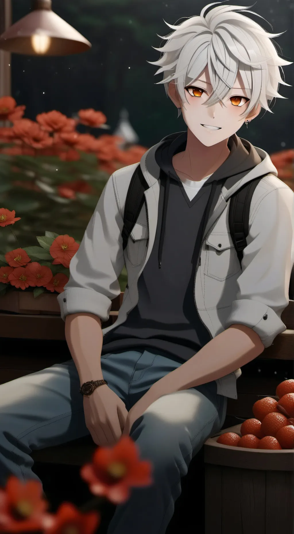 ai character: Alexander  background