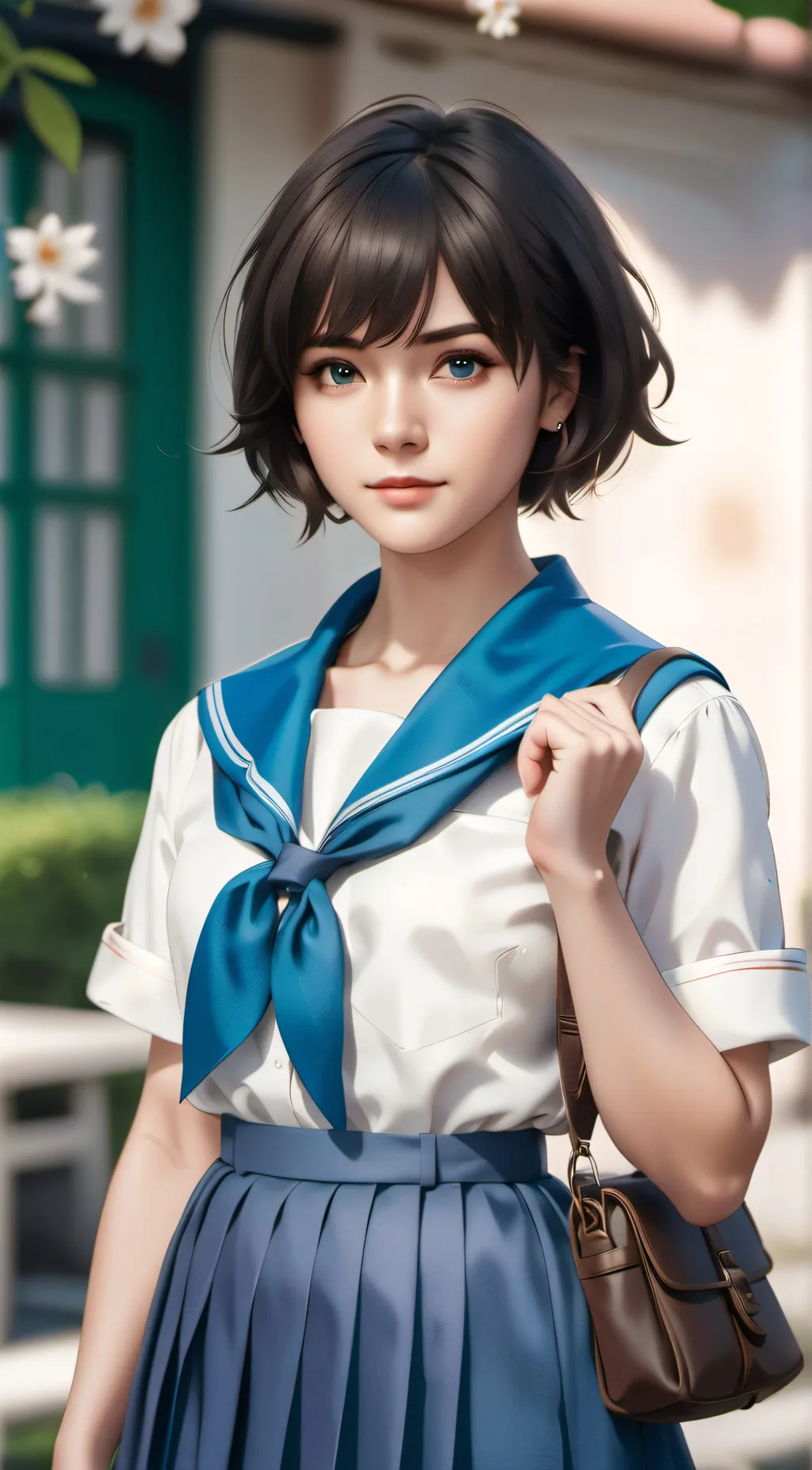 ai character: Akane Tendo  background