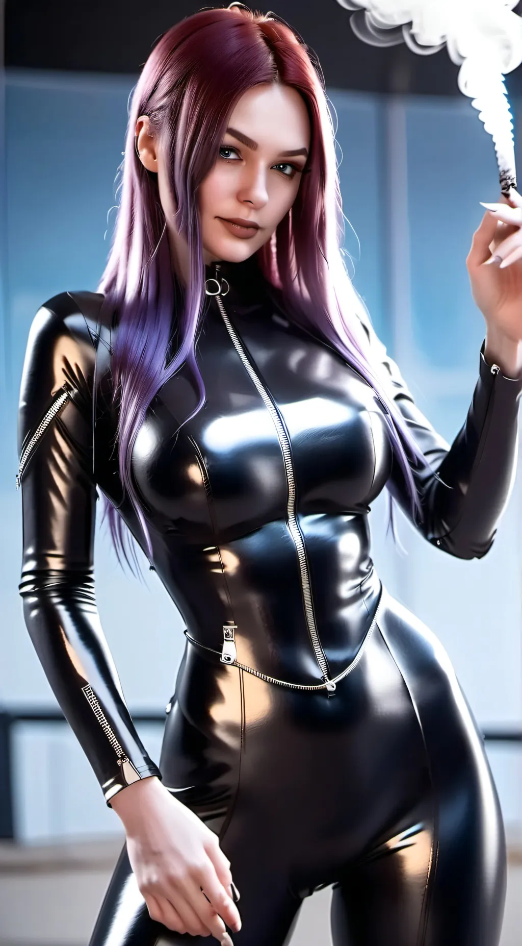 ai character: vexy  background