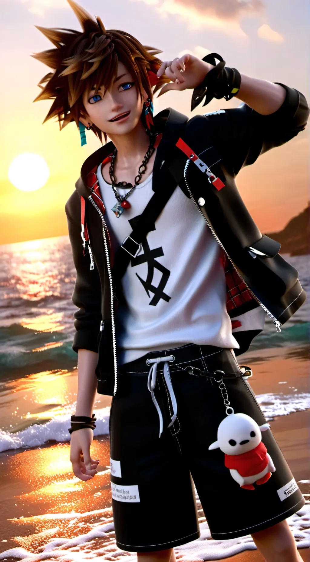 ai character: Sora background