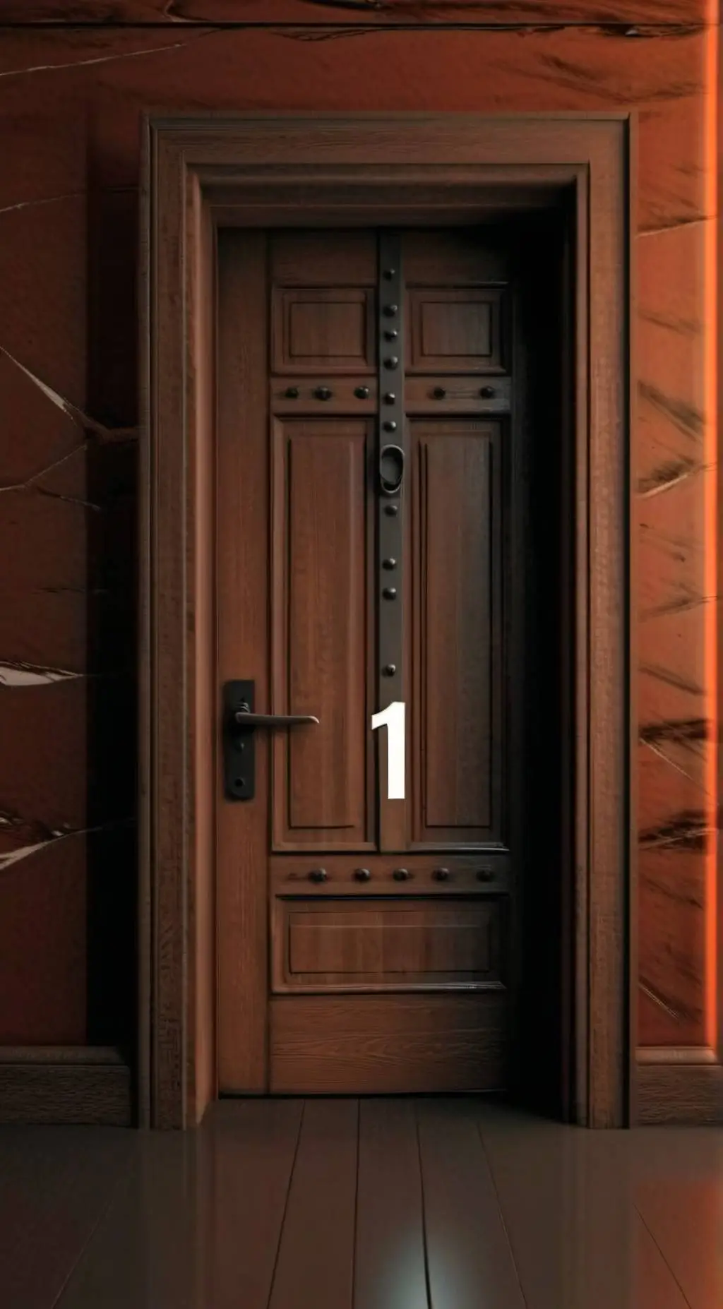 ai character: DOORS  background