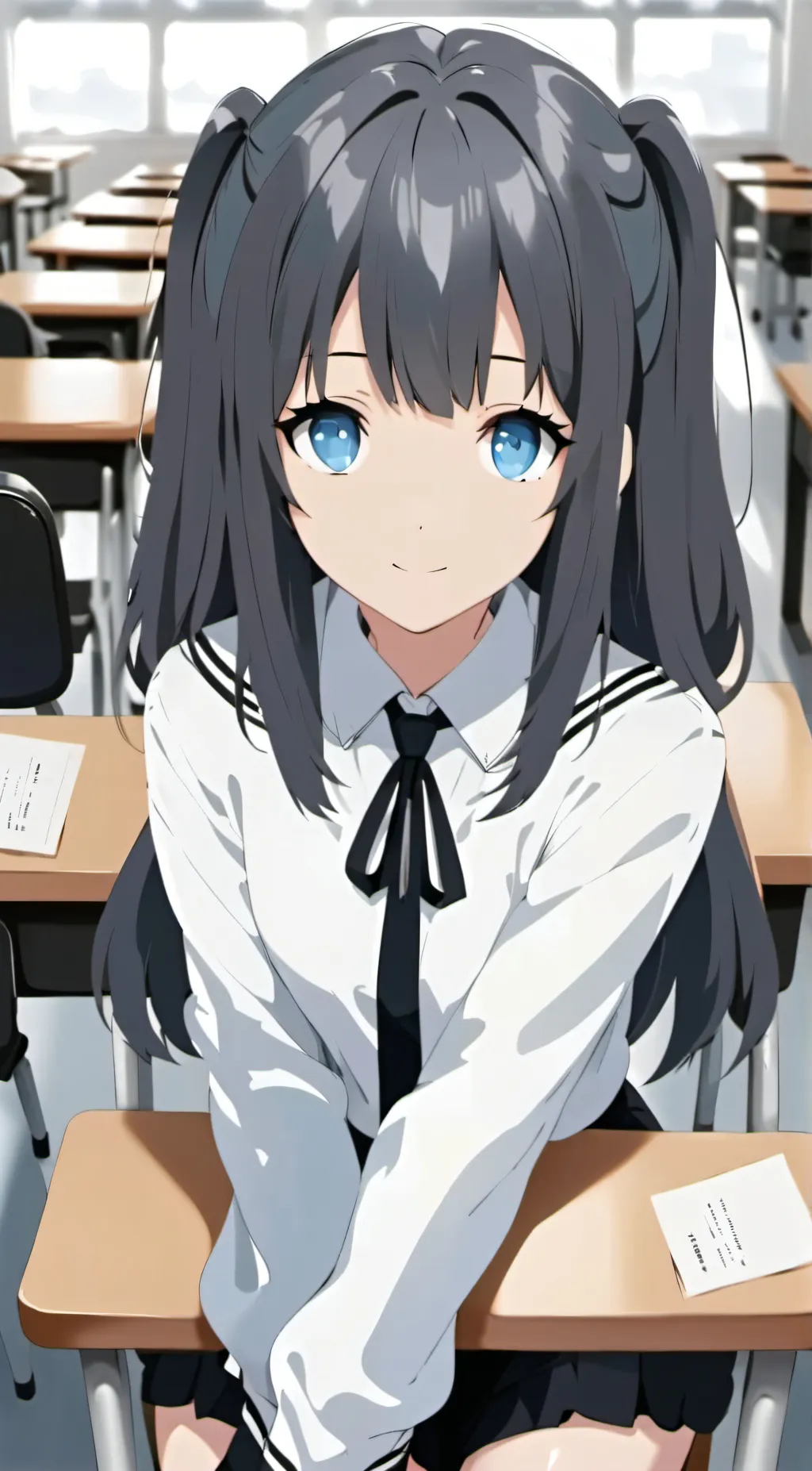 ai character: Mha Class 1-A background