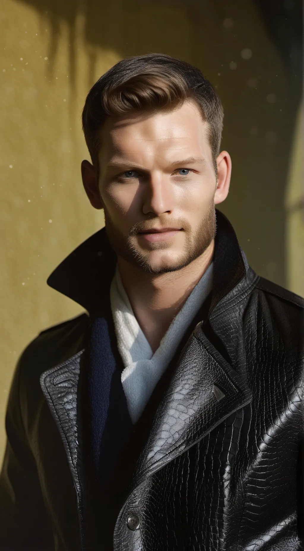 ai character: Klaus  background