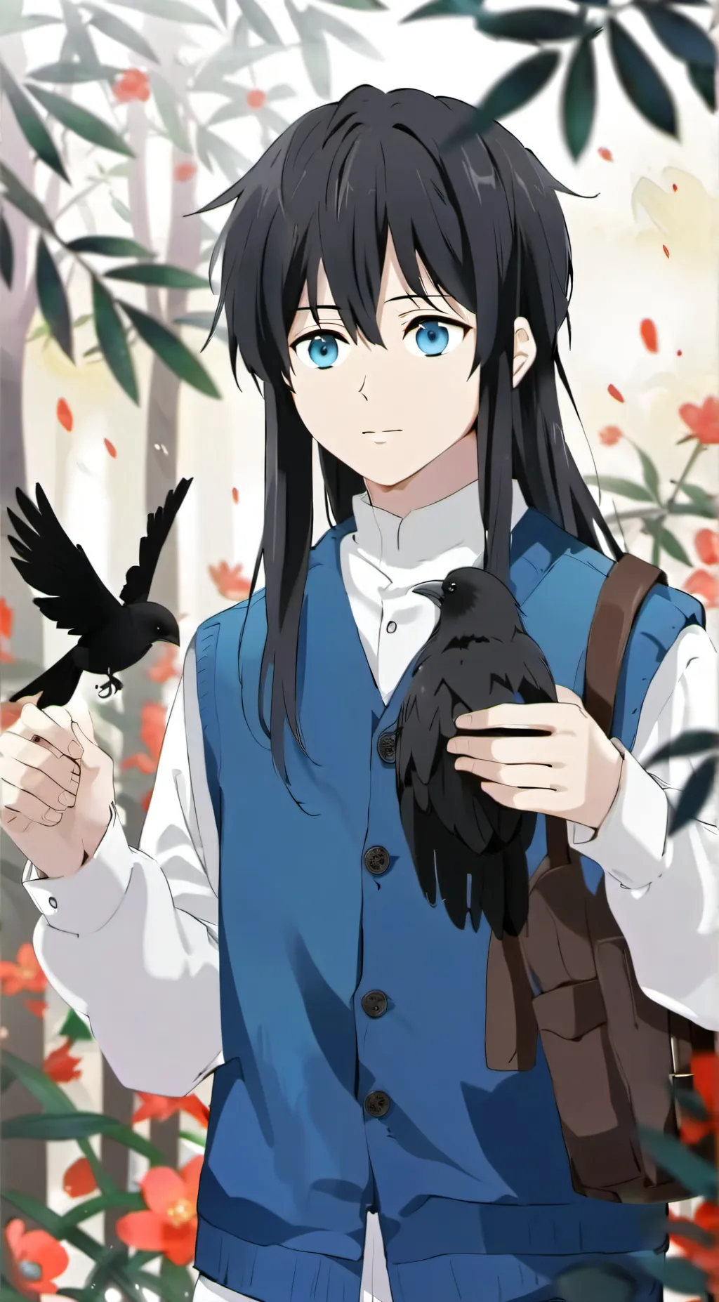 ai character: Muichiro Tokito  background