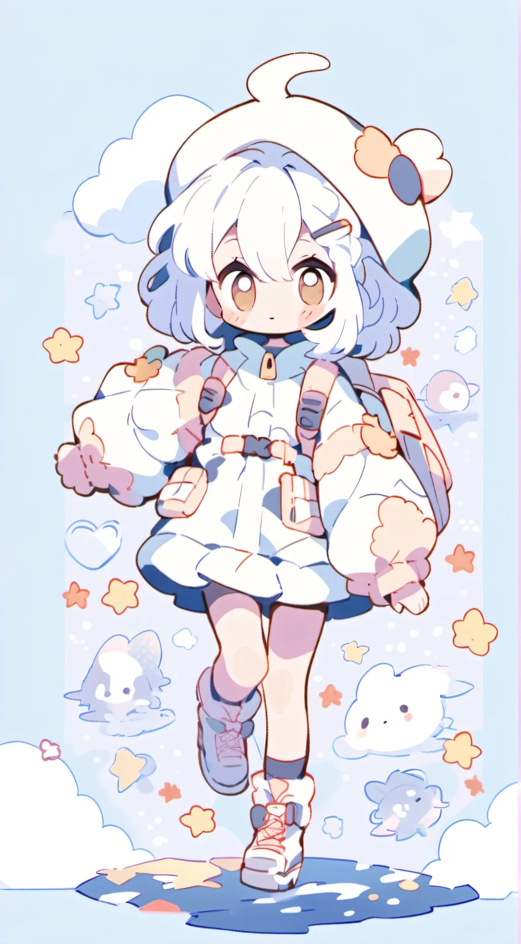 ai character: HH T or D background