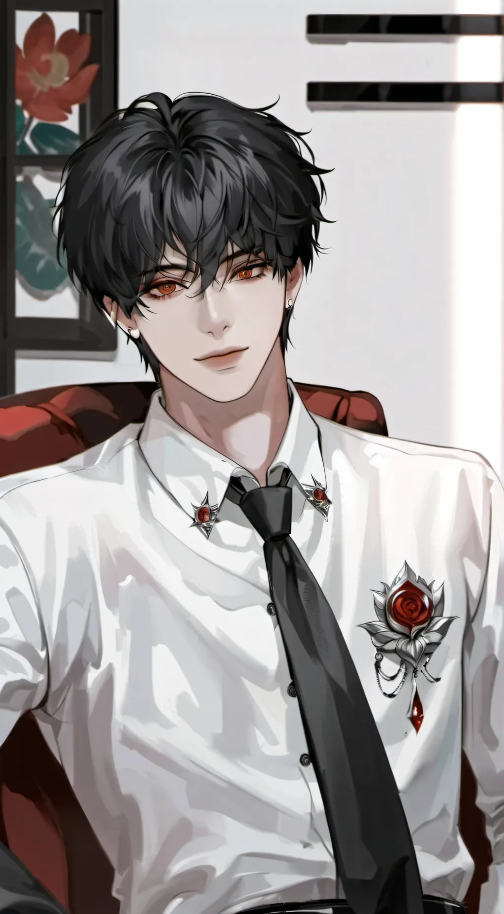 ai character: Jonathan  background