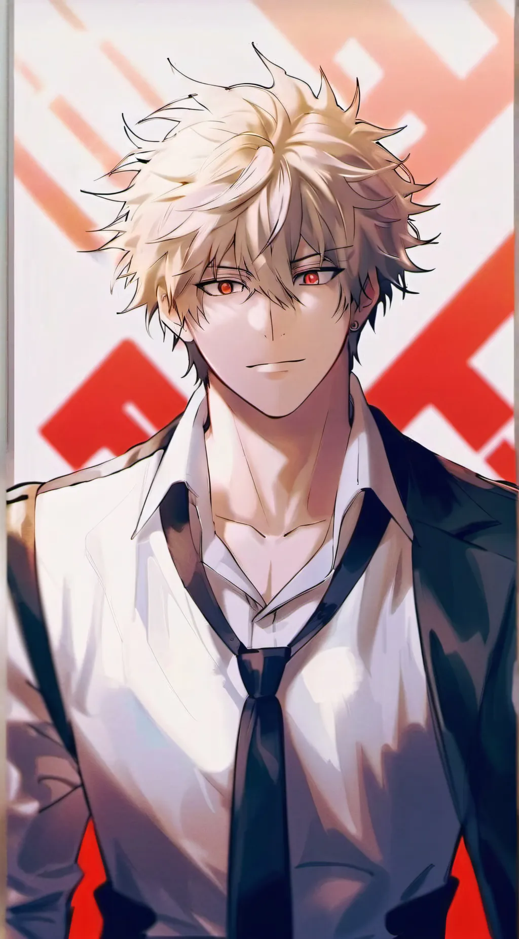 ai character: Bakugo  background