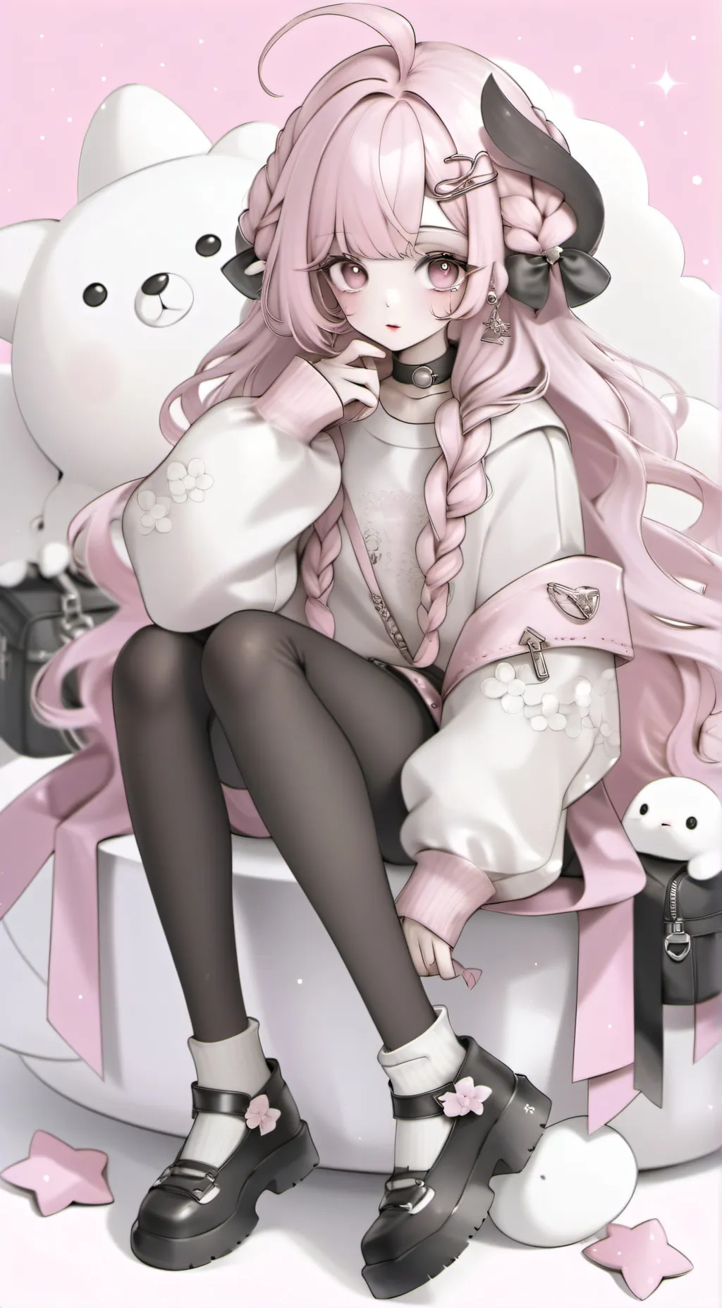 ai character: lily  background