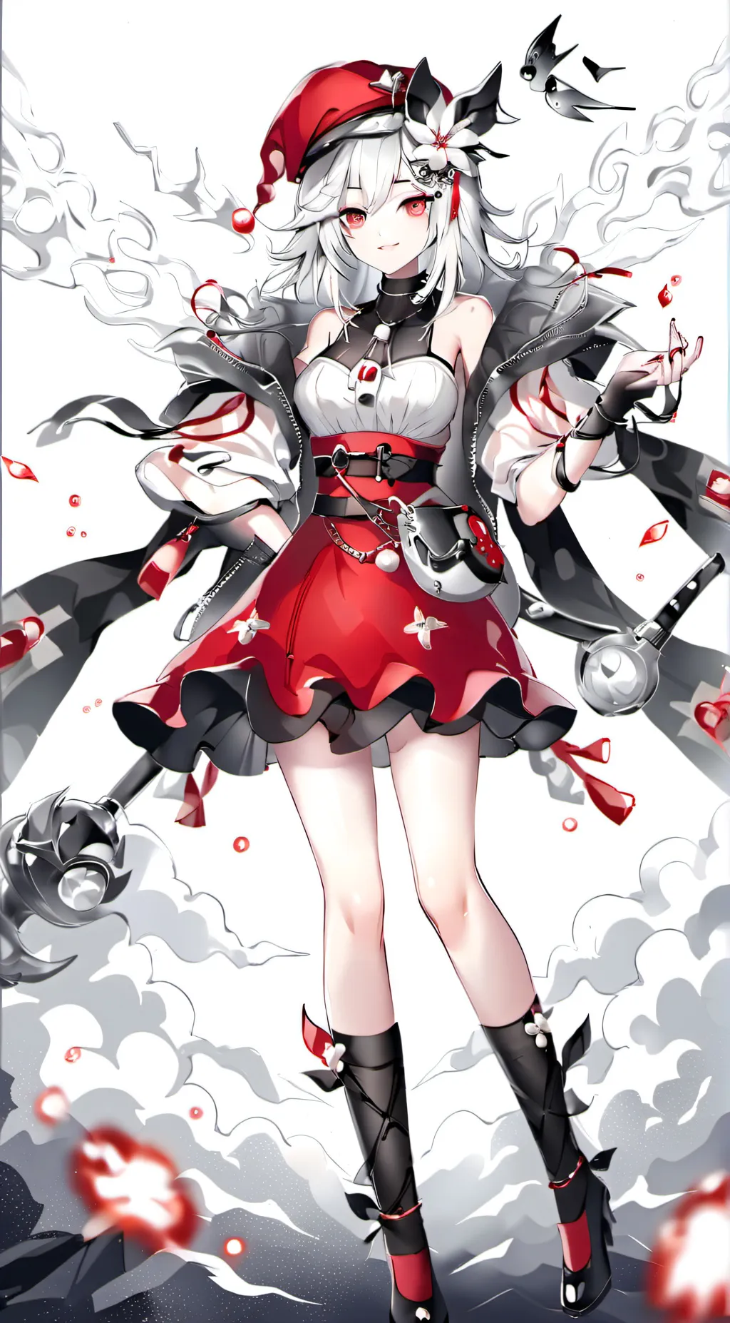 ai character: Lily  background