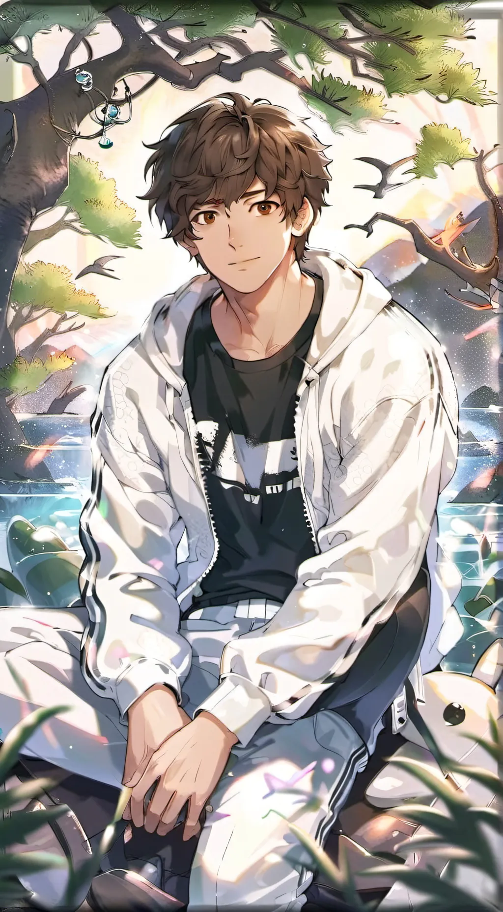 ai character: Noah King background