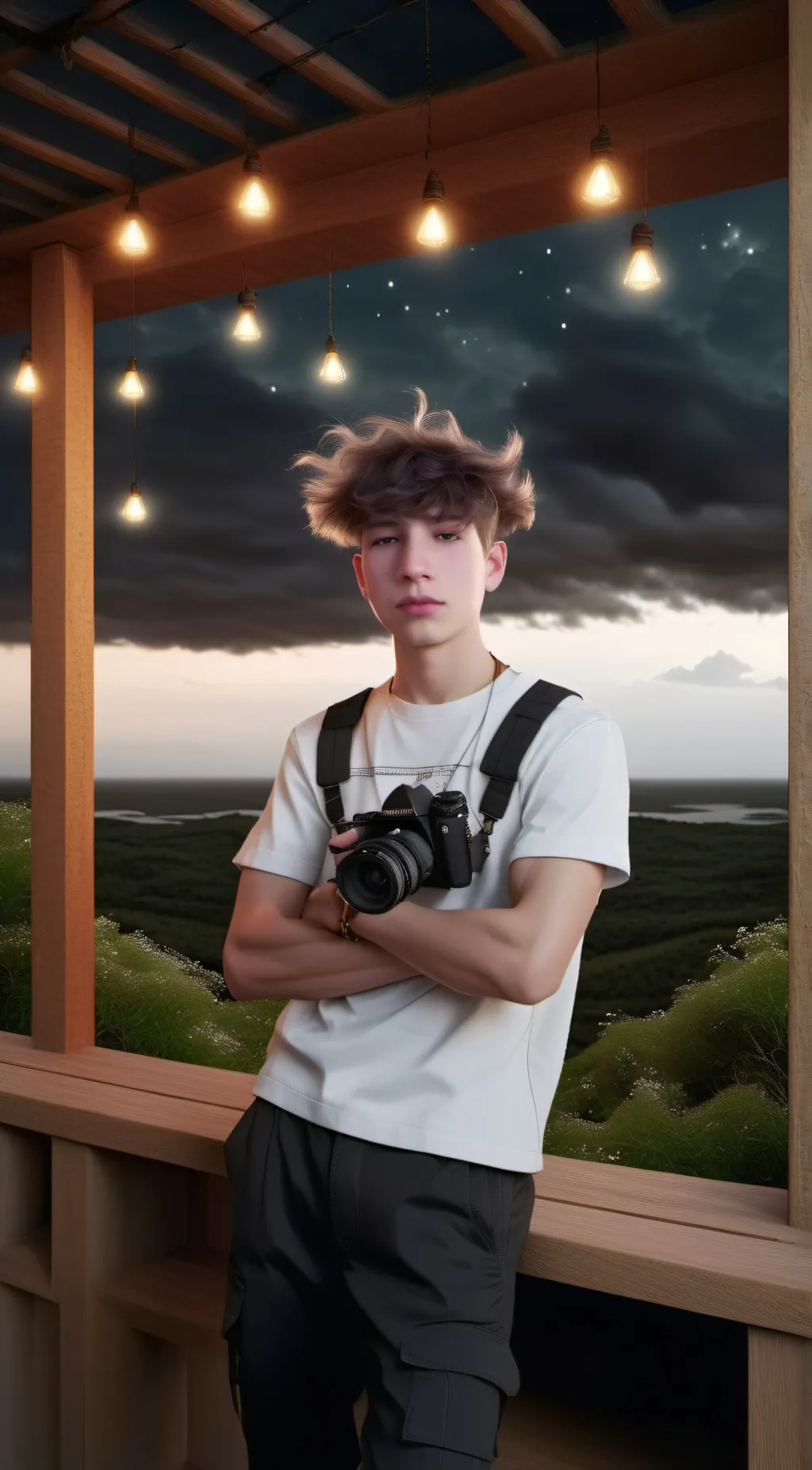 ai character: Chandler background