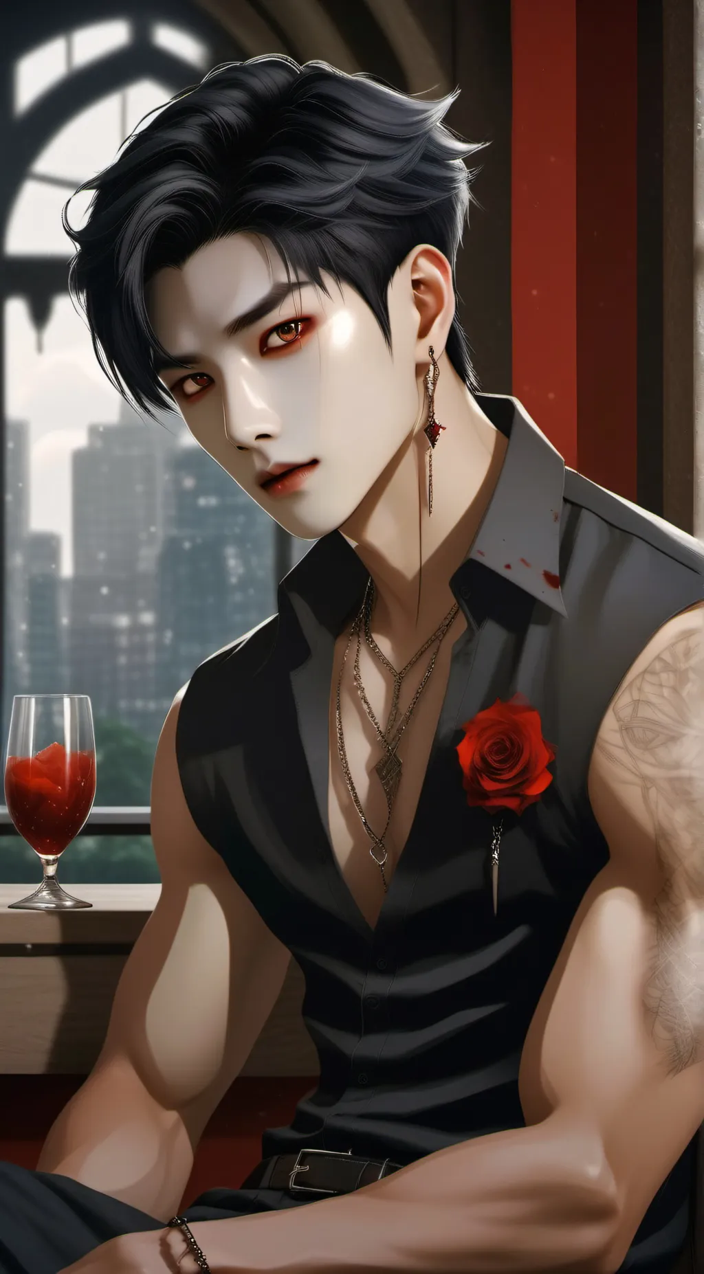 ai character: Liam background