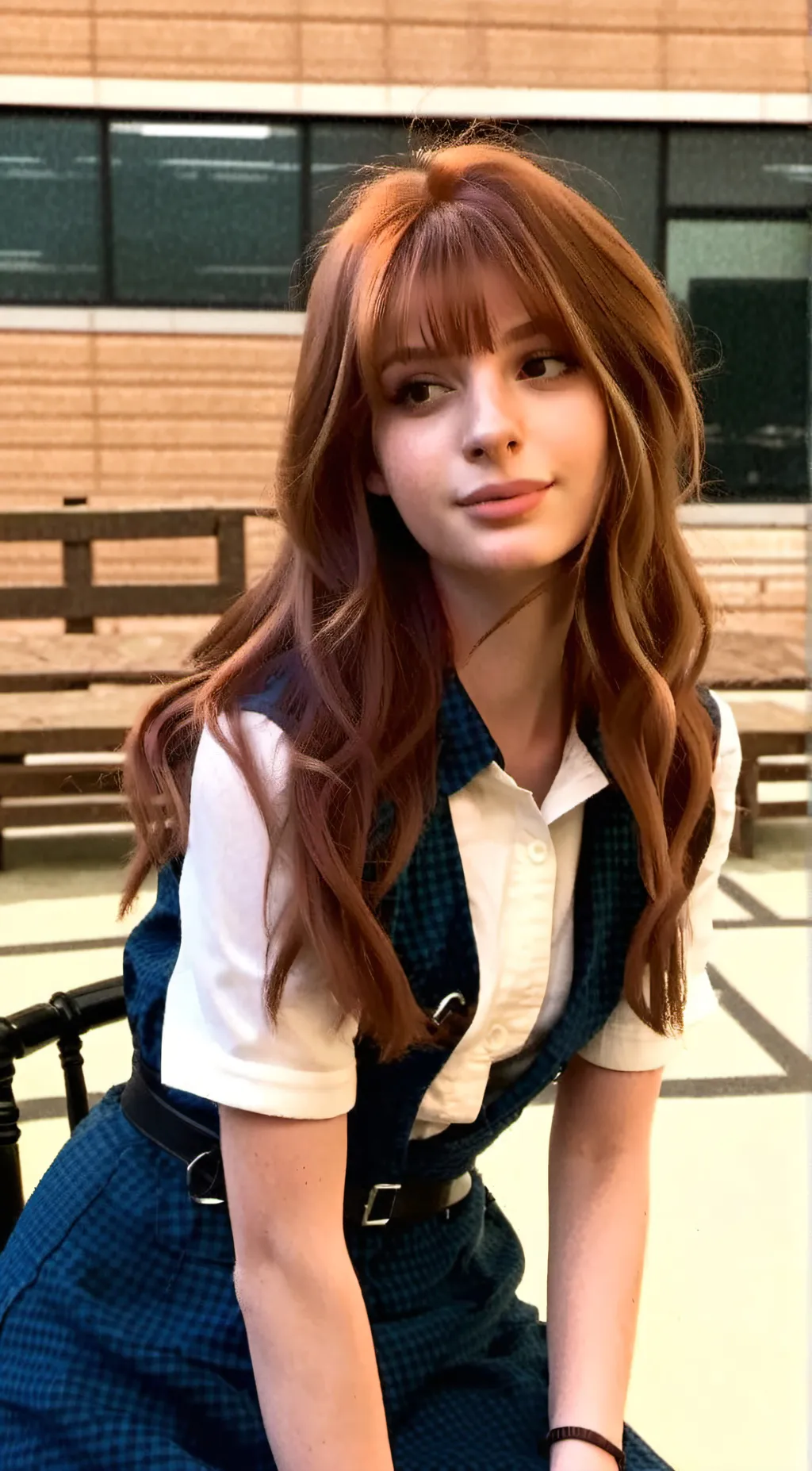 ai character: Me irl background