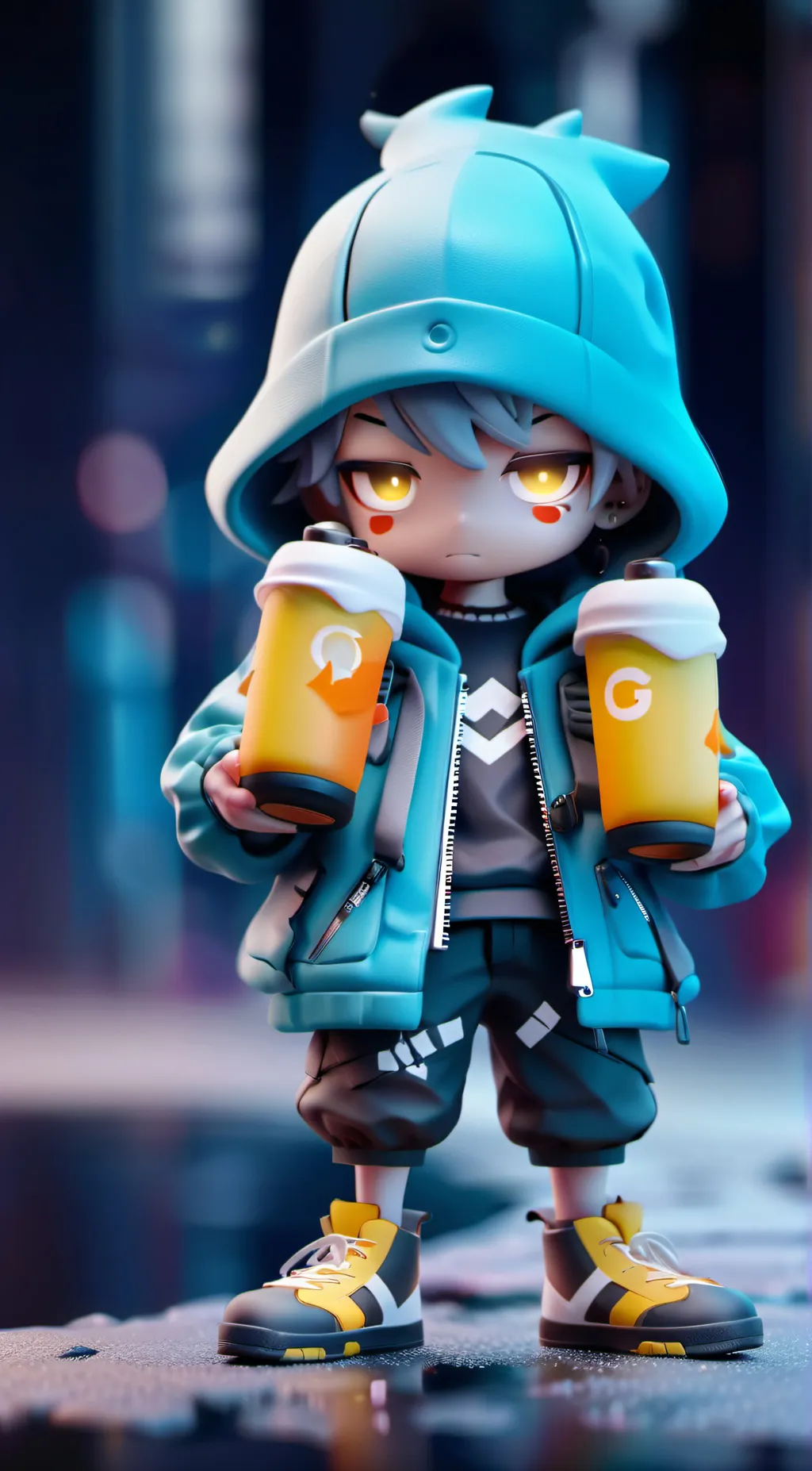 ai character: Friy background